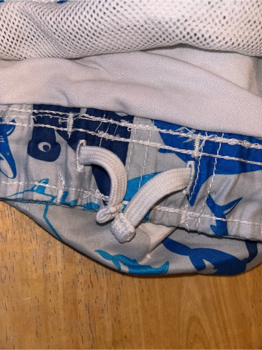 Boys 5t board shorts swim trunks drawstring sharks hammerhead shark Circo